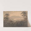 Landscape with Lake and Mountains by William Gilpin