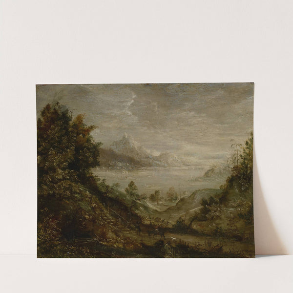 Landscape with Lake by Matthäus Merian the elder