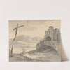 Landscape with Large Cruciform by William Gilpin