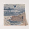 Landscape with Man on Beach by William Collins