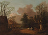 Landscape with Milkmaid