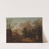 Landscape with Milkmaid by Thomas Gainsborough
