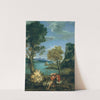Landscape with Moses and the Burning Bush by Domenichino