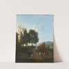 Landscape with Mule Driver by Karel Dujardin