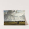 Landscape with Painter at Easel (late 1840s) by Constant Troyon
