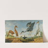 Landscape With Pairs Of Herons And Bitterns by Paul de Vos