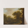 Landscape with Path in the Woods by Ottomar Hackius
