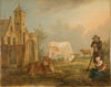 Landscape with Peasants and Cows (1777)