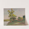 Landscape with River by Walter A. Clark