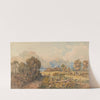 Landscape with River and Mountains (1872) by John Joseph Cotman