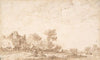 Landscape with River and Three Figures