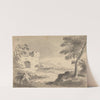 Landscape with Road Leading to Abbey by William Gilpin