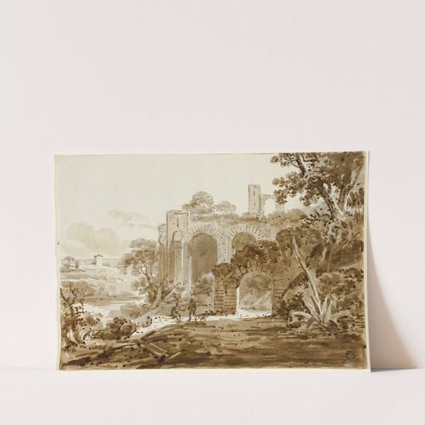 Landscape with Roman Ruins by Andrew Wilson