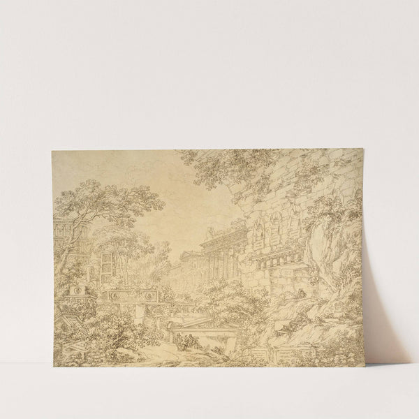 Landscape with Ruins by Ignazio Degotti