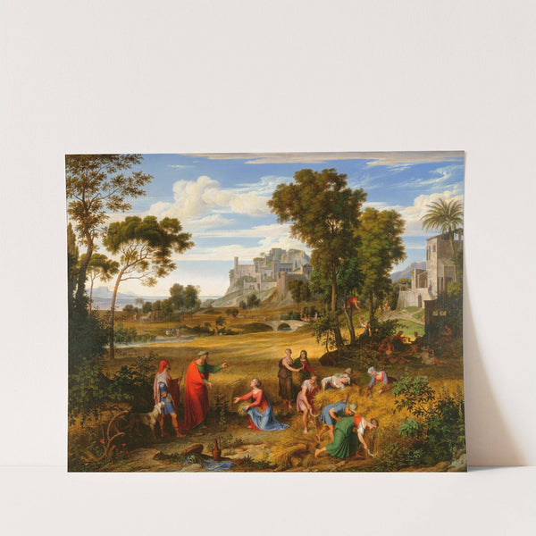 Landscape with Ruth and Boaz by Joseph Anton Koch