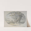 Landscape with seated man (18th century) by Anthony Devis