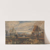 Landscape with Sheep by William Callow
