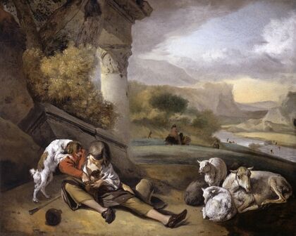 Landscape with Shepherd Boy