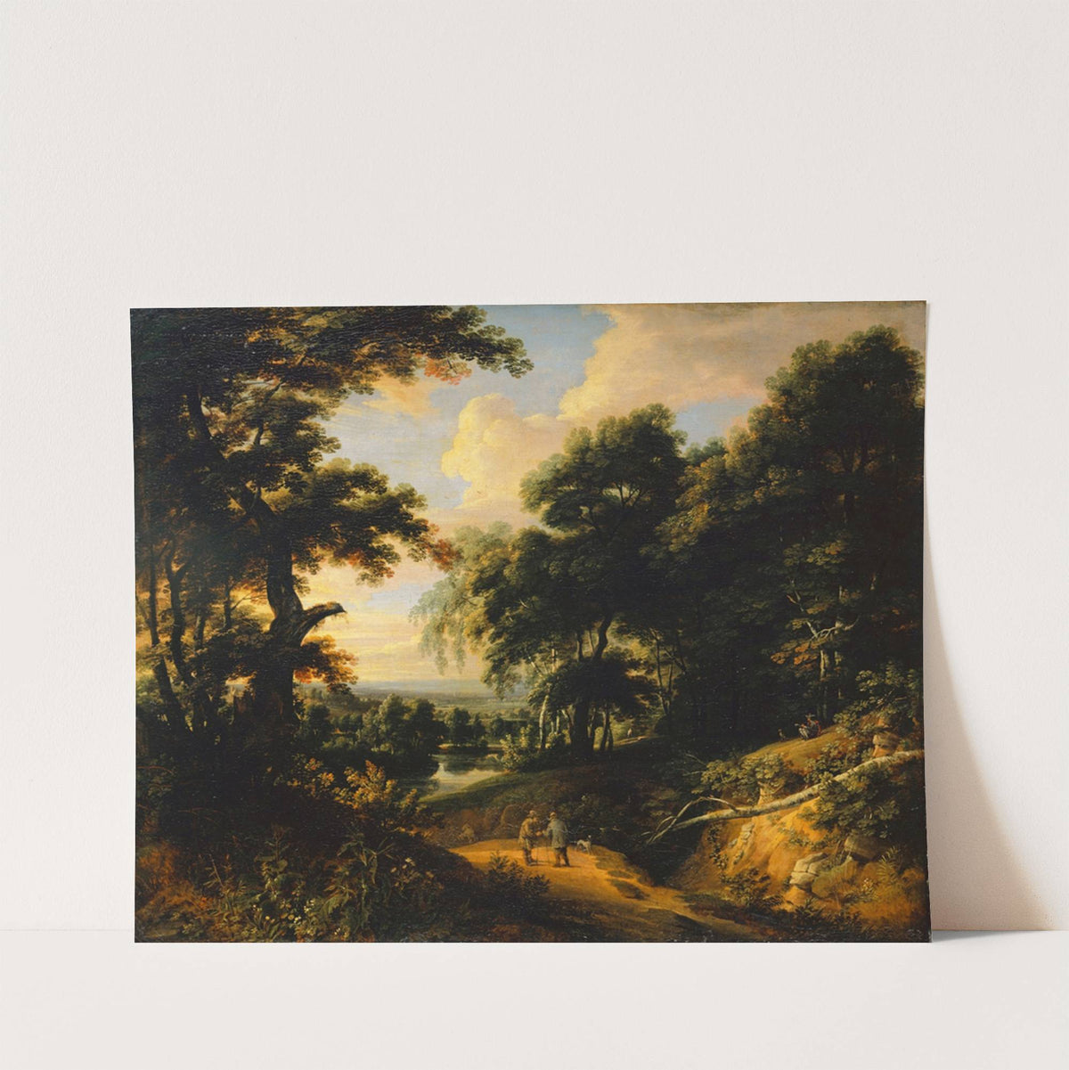 Landscape with Staffage Figures by Jacques d'Arthois