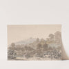 Landscape with stream in foreground by Anthony Devis