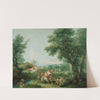 Landscape With The Education of Bacchus (1744) by Francesco Zuccarelli