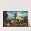 Landscape with the Flight into Egypt by Herri met de Bles