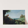 Landscape with the Flight to Egypt by Cornelis Van Poelenburch