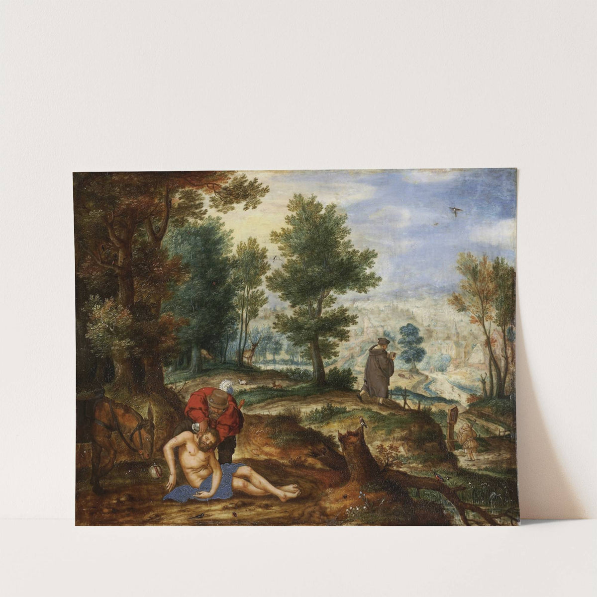 Landscape with the Good Samaritan by Pieter Stevens Circle