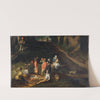 Landscape with the Holy Family by Gillis Mostaert
