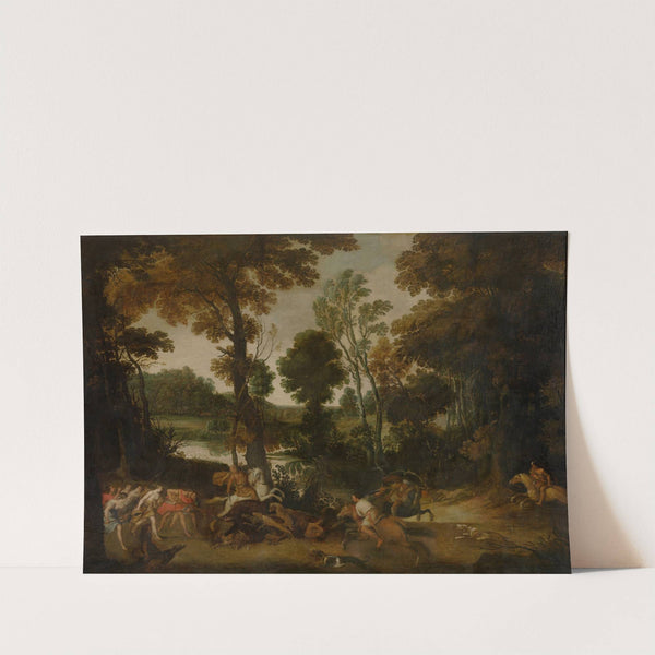 Landscape with the Hunt of Meleager and Atalante by Jan Wildens