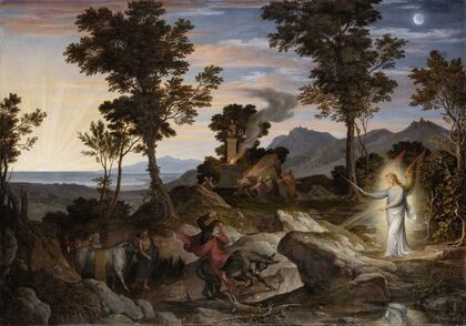 Landscape with the Prophet Balaam and his donkey