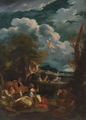 Landscape With The Rape Of Europa — size preview