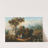 Landscape with the Rest on the Flight into Egypt by Francesco Zuccarelli