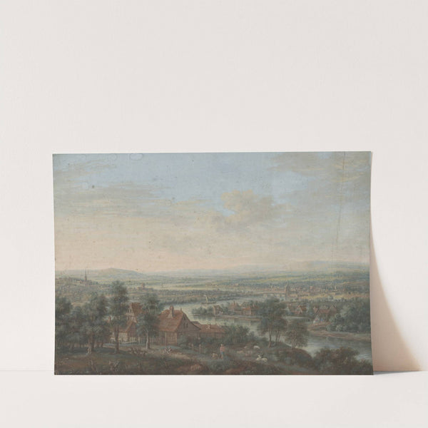 Landscape with the River Main by Jakob Bürgi