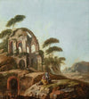 Landscape with the ruins of the Temple of Minerva Medica in Rome
