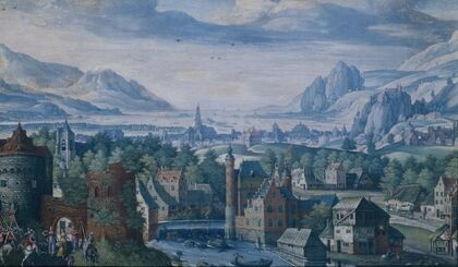 Landscape with the story of Jephthah’s daughter