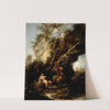 Landscape with the Temptation of Christ (circa 1715) by Alessandro Magnasco