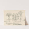 Landscape with Three Trees by James Wells Champney