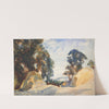 Landscape with trees by John Singer Sargent