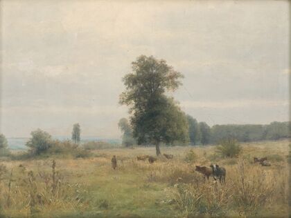 Landscape with trees