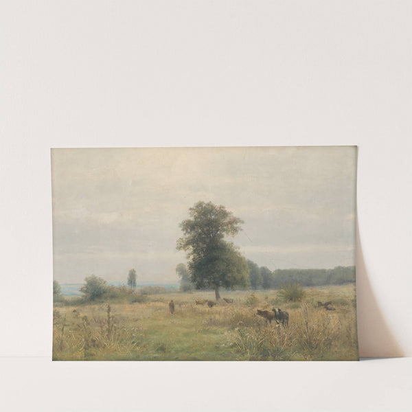 Landscape with trees (1898) by Ľudovít Čordák