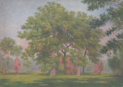 Landscape with Trees