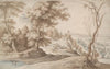 Landscape with Trees and View into a Valley