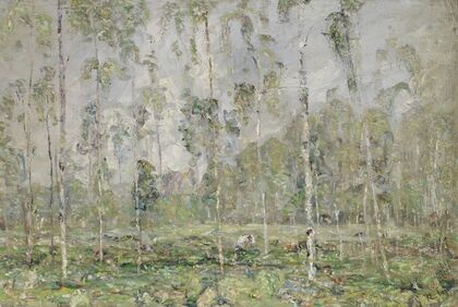Landscape with trees, c. 1910