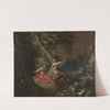 Landscape With Vertumnus And pomona by Abraham Bloemaert