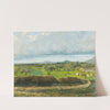 Landscape With Wall And Orchard by Gustave Courbet