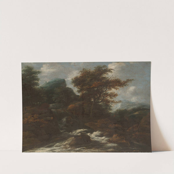 Landscape with Waterfalls (ca. 1660–70) by Jacob Salomonsz. van Ruysdael