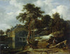 Landscape with watermill