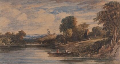 Landscape with Windmill (1853)
