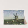 Landscape with Windmill near Schiedam by Johan Hendrik Weissenbruch